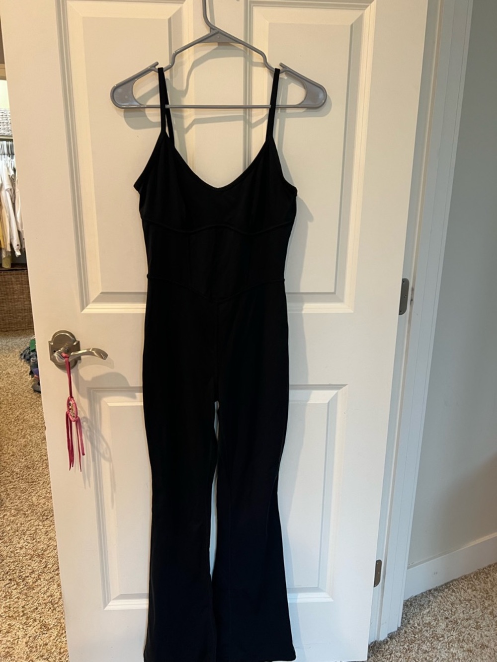 JoyLab Black Spaghetti Strap Jumpsuit